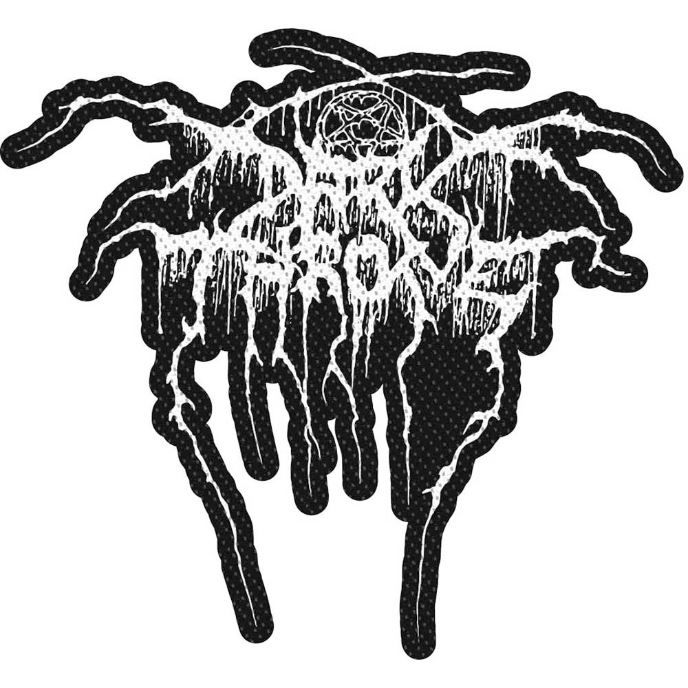 Darkthrone - Logo Cut Out Patch - Zwart